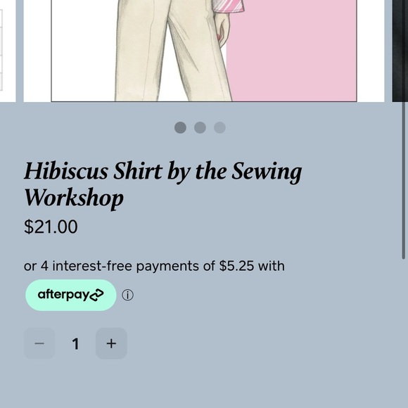 Hibiscus Shirt Sewing Pattern MSRP $21 from thesewingworkshop.com - Picture 6 of 7